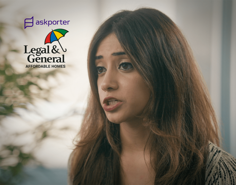Thumbnail for the askporter case study video into L&G affordable homes